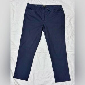 Talbots Indigo Blue Hampshire pants dress slacks